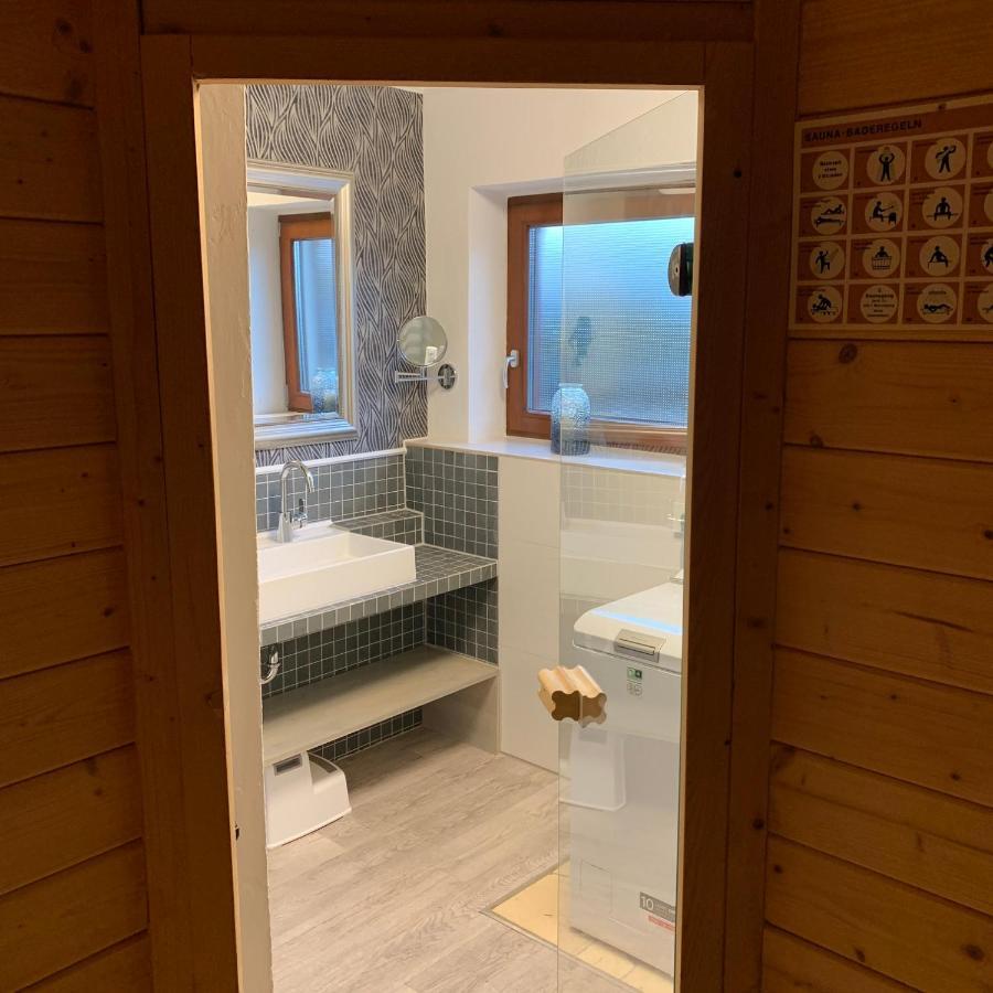 Ferienhaus Bei Lauingen, Mit Sauna Und Gartenlounge Veitriedhausen Luaran gambar